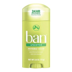 Desodorante Solido Ban Unscented 73g