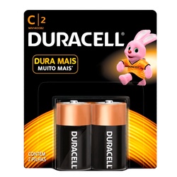 Pilha Duracell Med C2