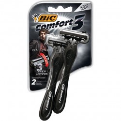 Aparelho Bic Confort 3 Pele Black 2un