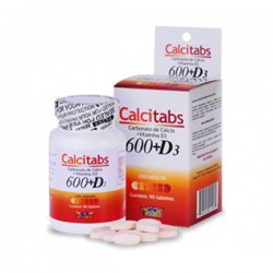 Vit Gold Calcitabs 600mg+d3 90cpds