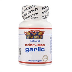 Vit Gold Alho Odor Less 1000mg 100caps