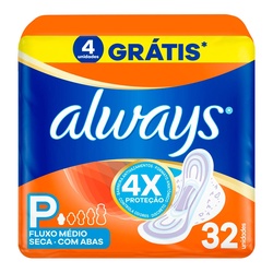 Absorvente Always Super Prot Seca C/32uni