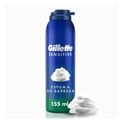 Espuma Barba Gillette 150g Prest.sensiv