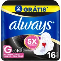 Absorvente Always Noturno L16p14 Suave