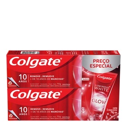 Creme Dental Colgate 70g Lum White Adv Expert