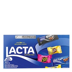 Bombom Lacta Sort Favoritos 250gr