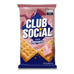 Biscoito Club Social Presunto 24g