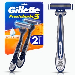 Aparelho Barba Presto 3 Reg C/2un (72)