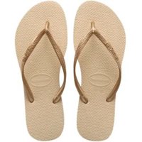 Chinelo Havaianas Slim Areia/dourado 37/38