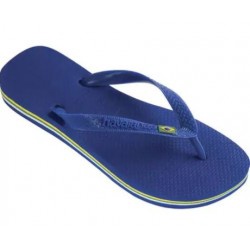 Chinelo Havaianas Brasil Azul Naval 37/38