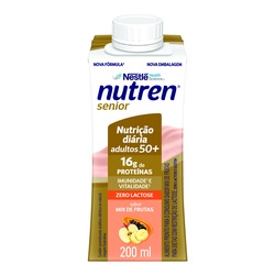 Suplemento Alimentar Baunilha Sem Gluten Zero Lactose Nutren Senior Frasco 200ml