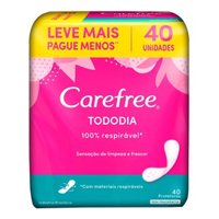 Absorvente Carefree Todo Dia S/perf C/40un