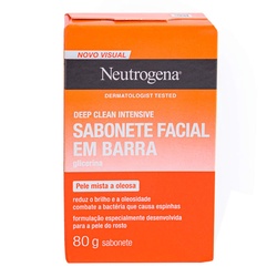 Neutrogena Sab Deep Clean 80g