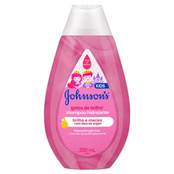 Shampoo Johnsons Baby 200ml Gotas Brilho