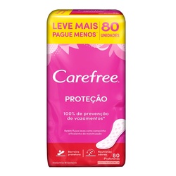 Absorvente Carefree Protecao C/perf L80 P60