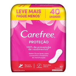Absorvente Carefree Protecao S/perf C/40