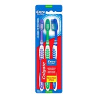 Escova Dental Colgate Extra Clean 3 Unidades