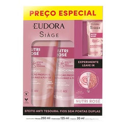 Promopack Siage Sh+cond Nutri Rose 405ml