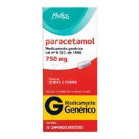 Paracetamol 750mg C/20cpr