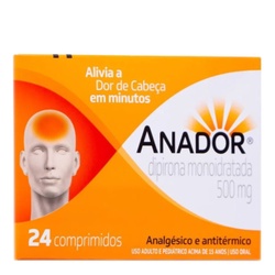 Anador 500mg 24cpds