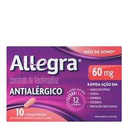 Allegra 60mg C/10cprs