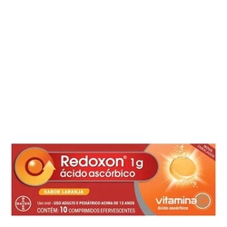 Redoxon 1g Laranja C/10 Cprs