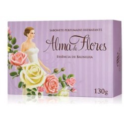 Sabonete Alma Flores Baunilha 130g