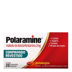 Polaramine 2mg C/20cprs