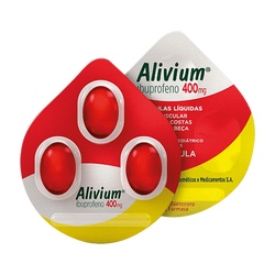 Alivium 400mg 8caps Gelatinosas