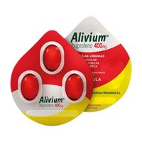 Alivium 400mg 8caps Gelatinosas