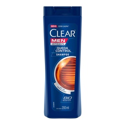 Shampoo Clear Anticaspa Men Queda Cont 200ml