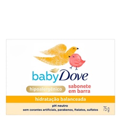 Sabonete Em Barra Baby Dove Hidratação Balanceada 75g