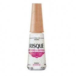 Esmalte Risque Natural 8ml Renda Rendinha