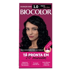 Tintura Biocolor 1.0 Preto Fund Mini
