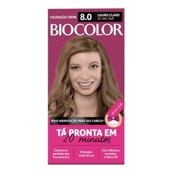 Tintura Biocolor 8.0 Louro Cl Raia Mini