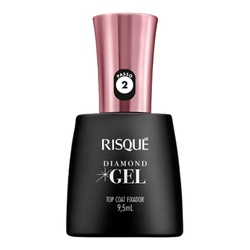 Esmalte Risque 9,5ml Gel Top Coat Fixador