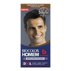 Tintura Biocolor Homem Ton Cast Claro