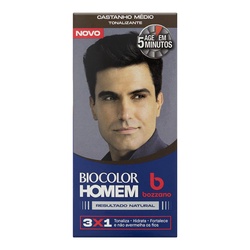 Tintura Biocolor Homem Ton Cast Medio