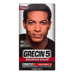Grecin 5 Shampoo Preto Intenso