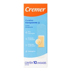 Curativo Cremercare Transp C/10 Unid