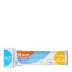 Algodao Cremer Disco 100un