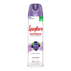 Lysoform Desinf Aerosol 360ml Lavanda