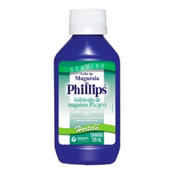 Leite De Magnesia Phillips 120ml Hortela