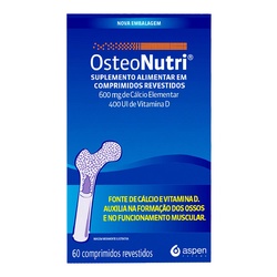 Osteonutri 600mg+400ui 60cpds