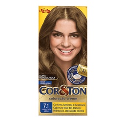Tintura Cor_ton 7.1 Louro Cinza Medio