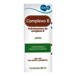 Complexo B Gts 20ml Ems