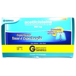 Acetilcisteina 600mg C/16 Env Germed