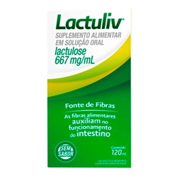 Lactuliv Xpe 120ml Laxante Sem Sabor