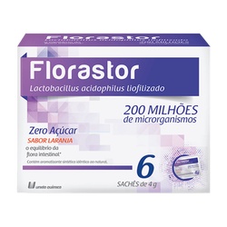 Florastor Laranja 6x4g Sch