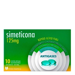 Simeticona 125mg C/10 Cps Unq